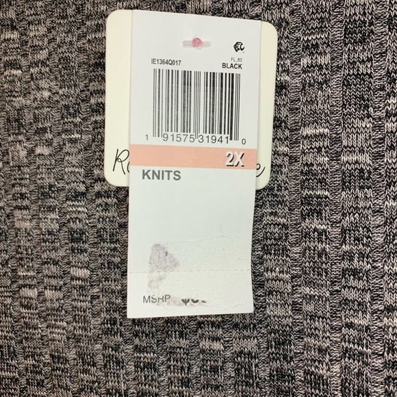NWT Rebellious One size 2X Sweater - Picture 3 of 5